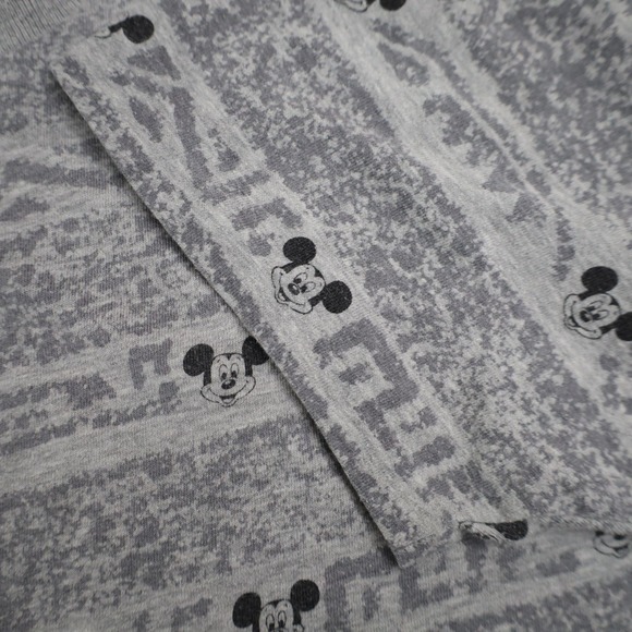 Vintage Disney Allover Mickey Print T Shirt - Picture 6 of 10
